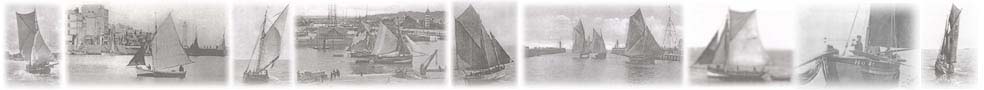 Les bateaux dans des cartes postales du début du 20 ème siecle
